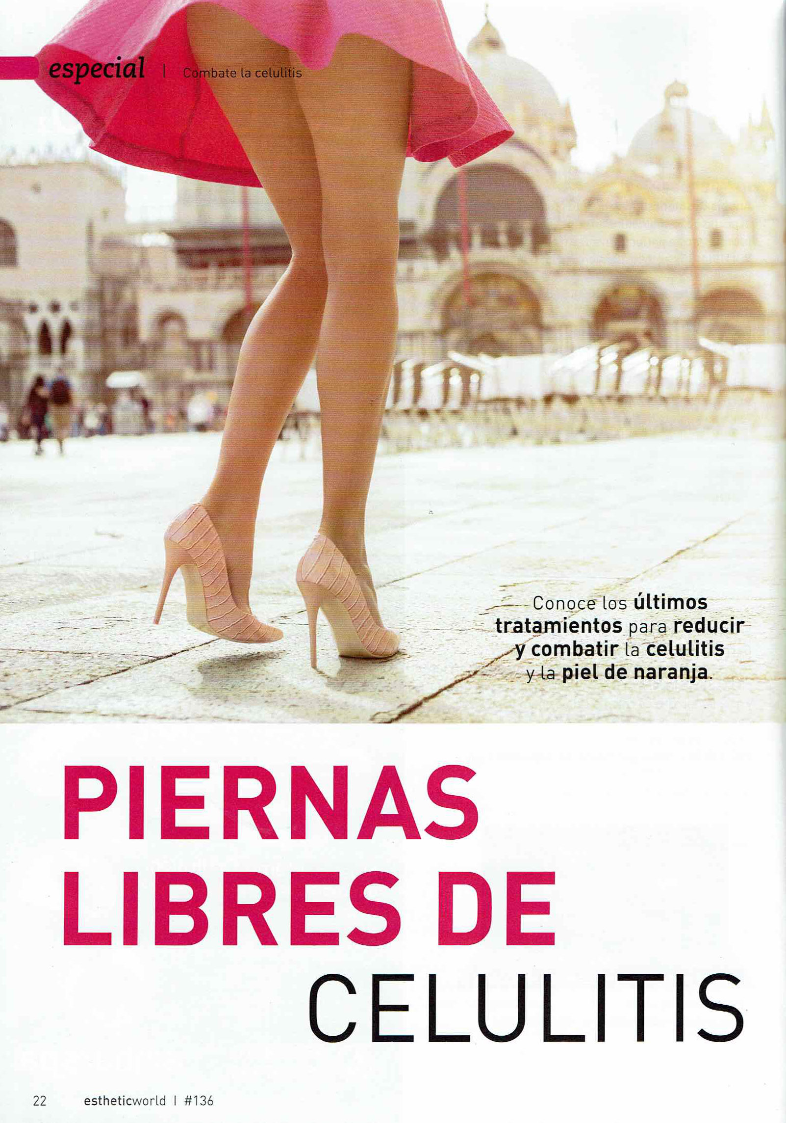 Piernas libres de celulitis - Iderma en los médios