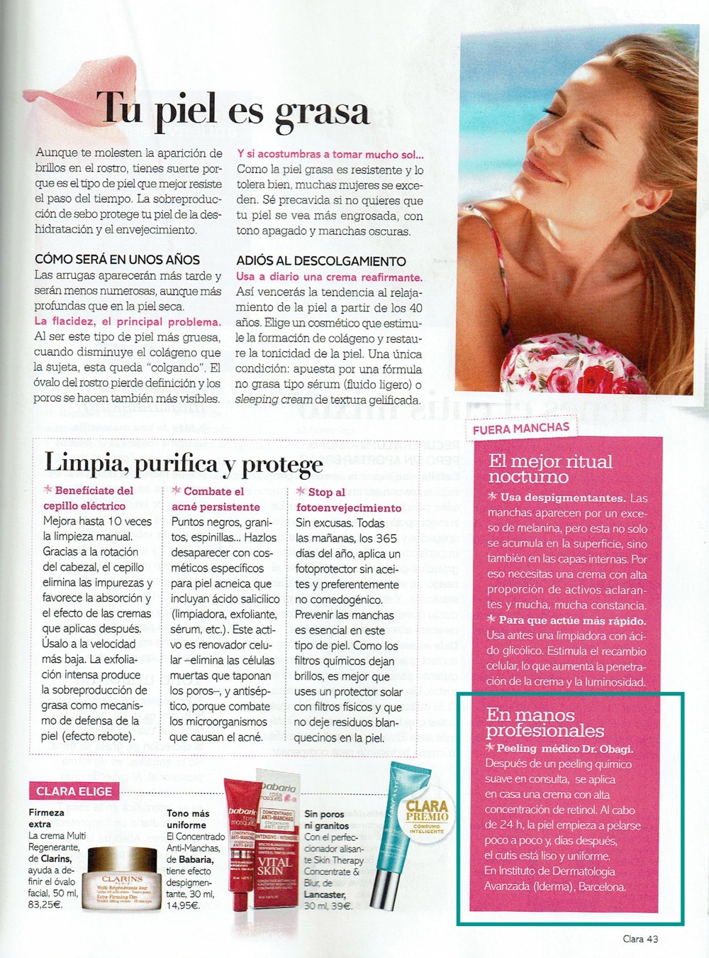 Peeling Médico Dr. Zein Obagi - Iderma en los médios